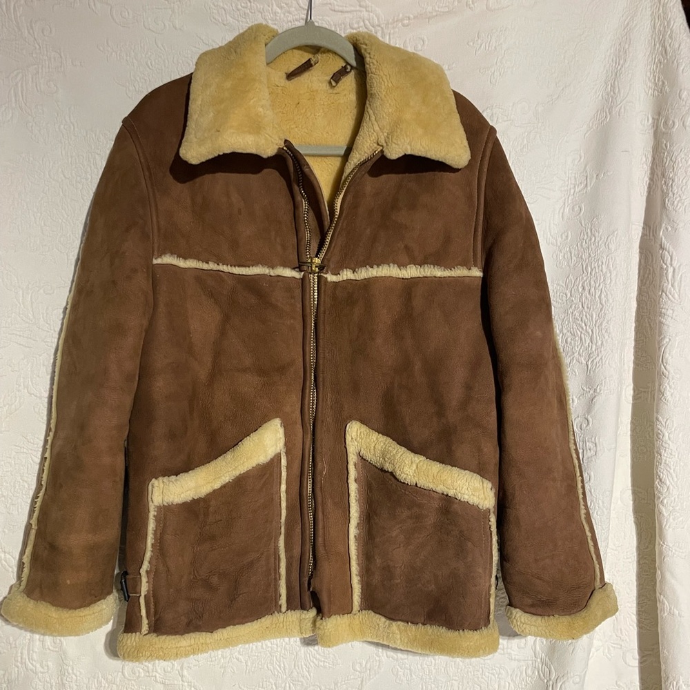 Hastings Shearling Coat Size 40
